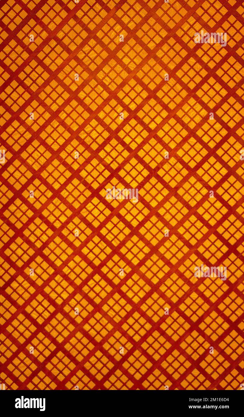 Wood texture with checked patterns as background Stock Photo