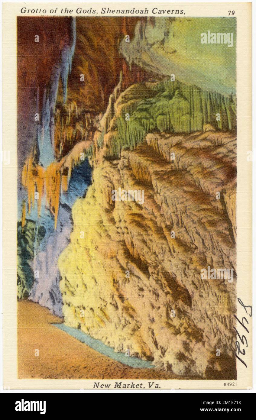 Grotto of the Gods, Shenandoah Caverns, New Market, Va. , Caves