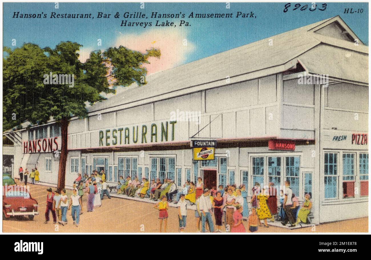 Hanson's Restaurant, Bar & Grille, Hanson's Amusement Park, Harvey's