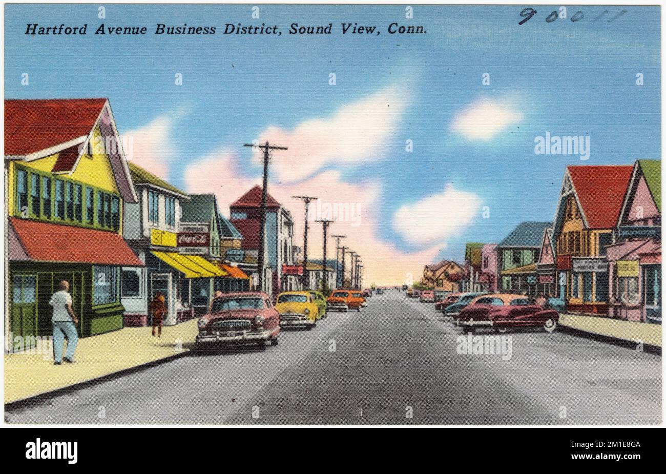 Hartford Avenue Business District, Sound View, Conn. , Cities & towns