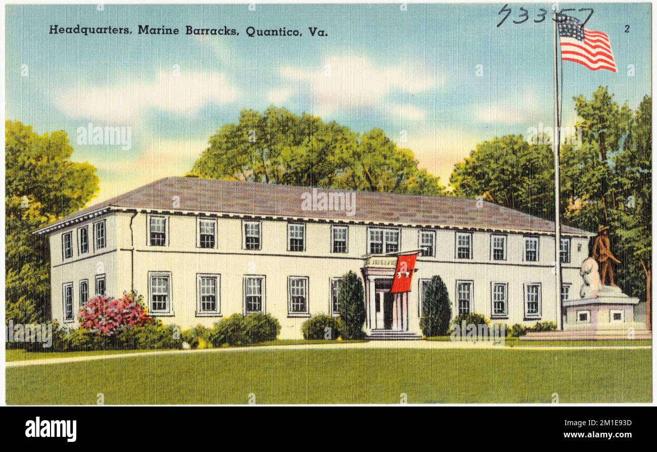 Headquarters, Marine Barracks, Quantico, Va. , Military facilities