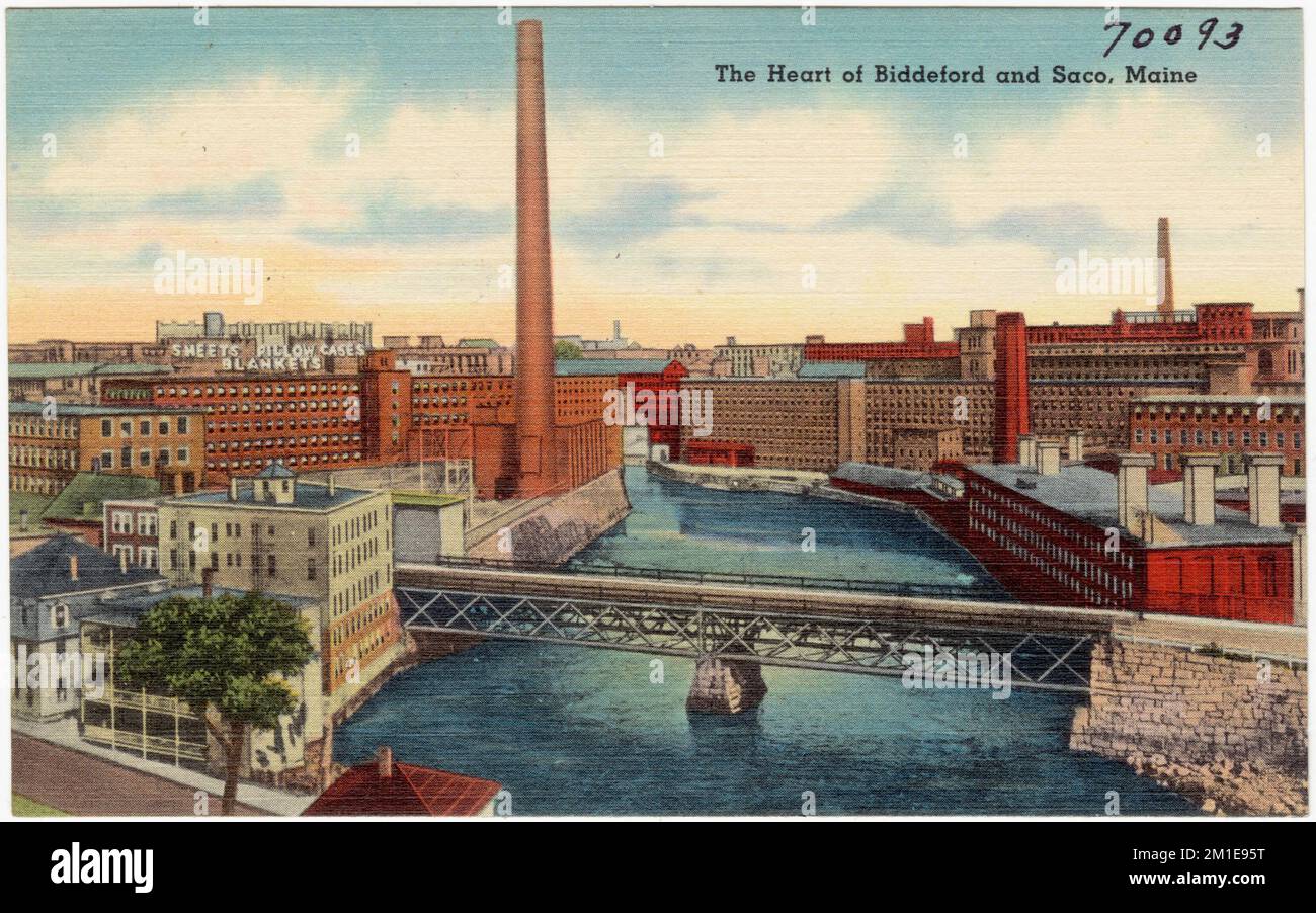 The Heart of Biddeford and Saco, Maine , Cities & towns, Industrial