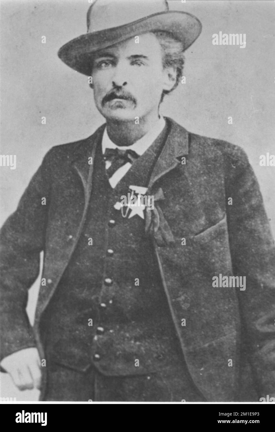 Ft Worth, Texas, city marshal, Jim Courtright 18761879 Stock Photo Alamy