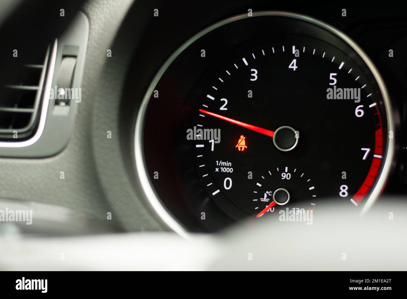 Car dashboard illuminated hi-res stock photography and images