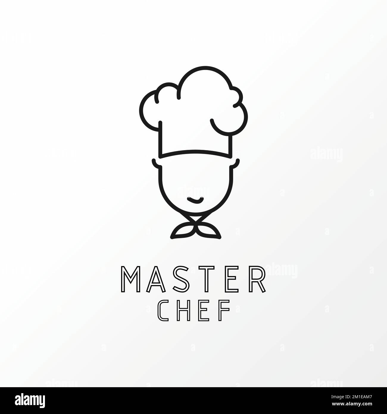 Funny chef in a kitchen Royalty Free Vector Image