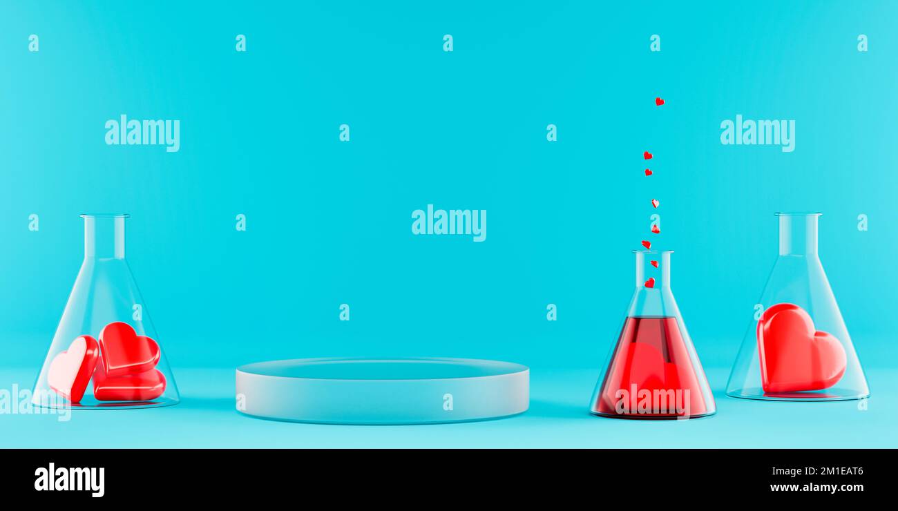 Test tube with magic potion. Magic potion. Chemical beaker on a white  background Stock Photo - Alamy