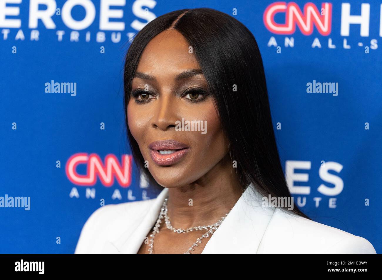 December 11, 2022, New York, New York, United States: Naomi Campbell wearing dress by Alexander McQueen attends the 16th annual CNN Heroes: An All-Star Tribute at the American Museum of Natural History (Credit Image: © Lev Radin/Pacific Press via ZUMA Press Wire) Stock Photo