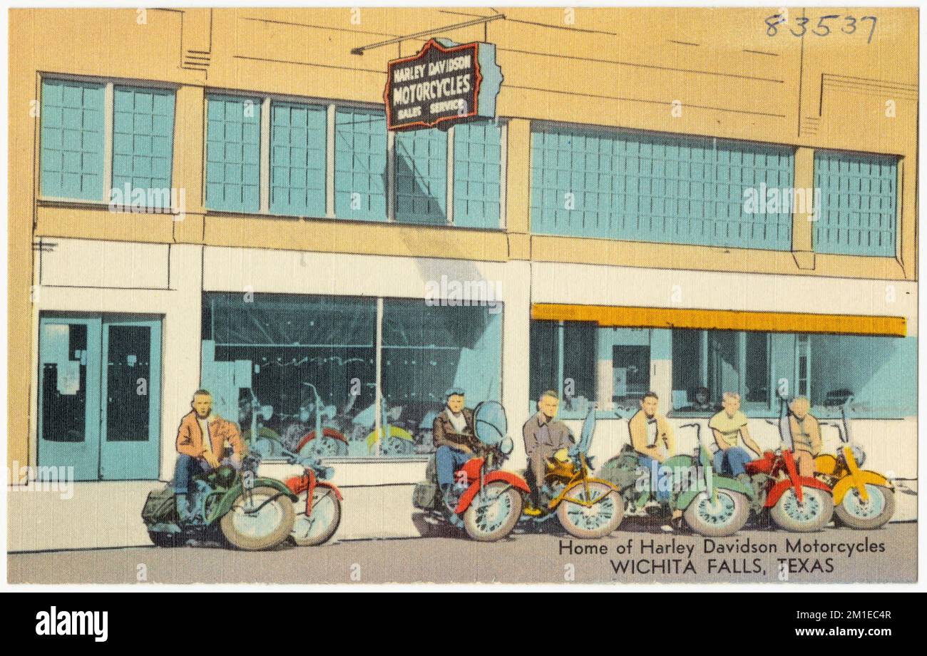 Home of Harley Davidson Motorcycles, Wichita Falls, Texas , Commercial