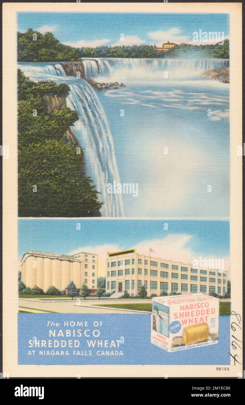 The home of Nabisco Shredded Wheat, at Niagara Falls, Canada , Prepared