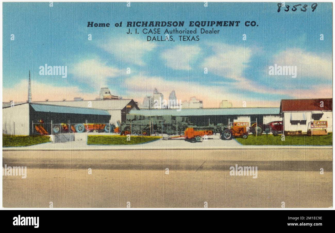 Home of Richardson Equipment Co., J. I. case authorized dealer, Dallas, Texas , Commercial