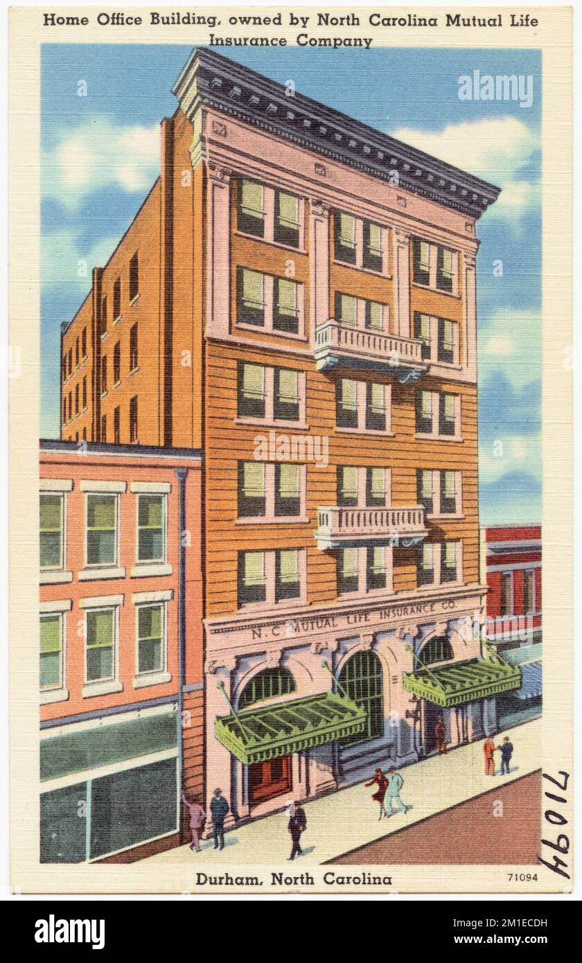 Home office building, owned by North Carolina Mutual Life Insurance
