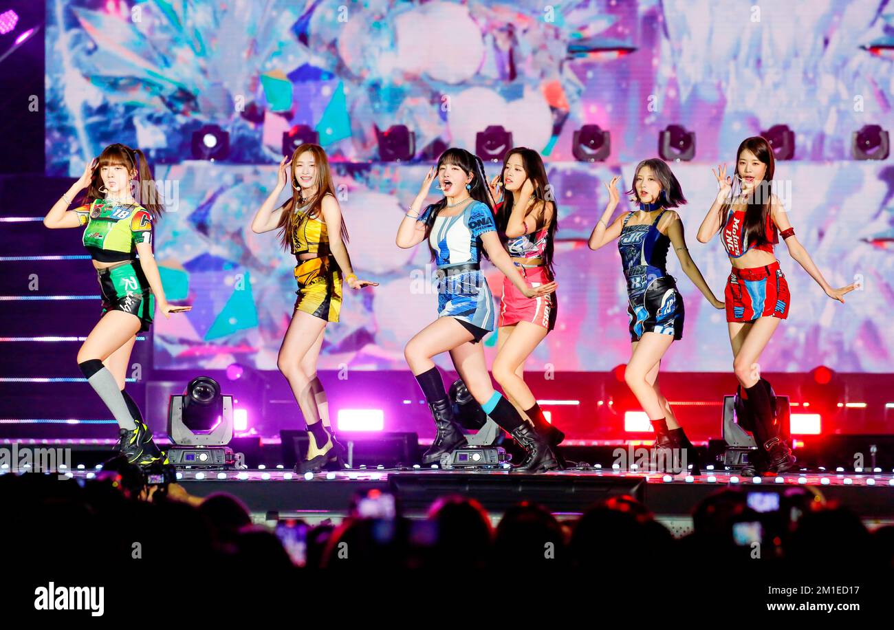 IVE, Oct 7, 2022 : K-pop girl group IVE performs during the-K Concert ...