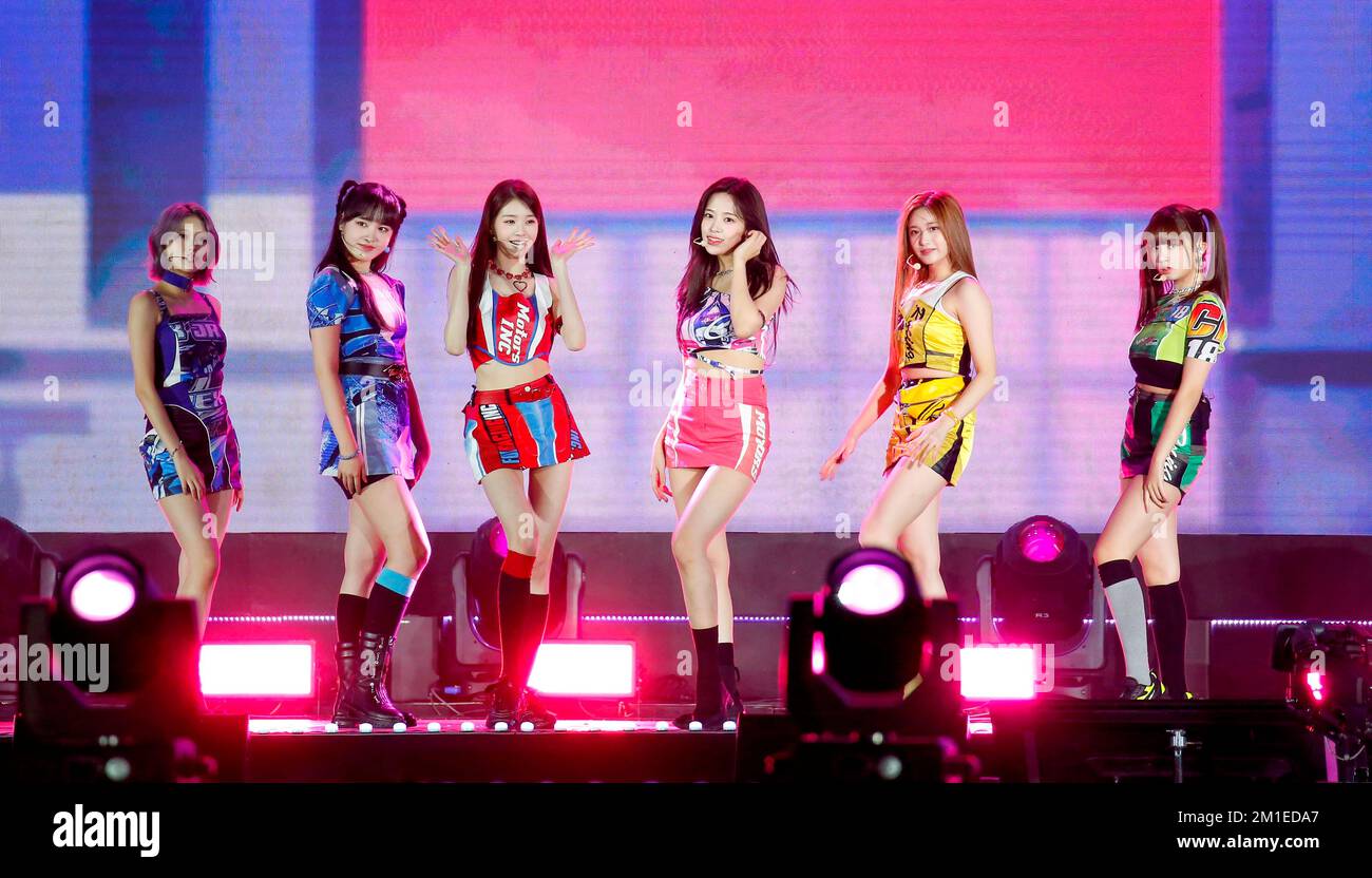IVE, Oct 7, 2022 : K-pop girl group IVE performs during the