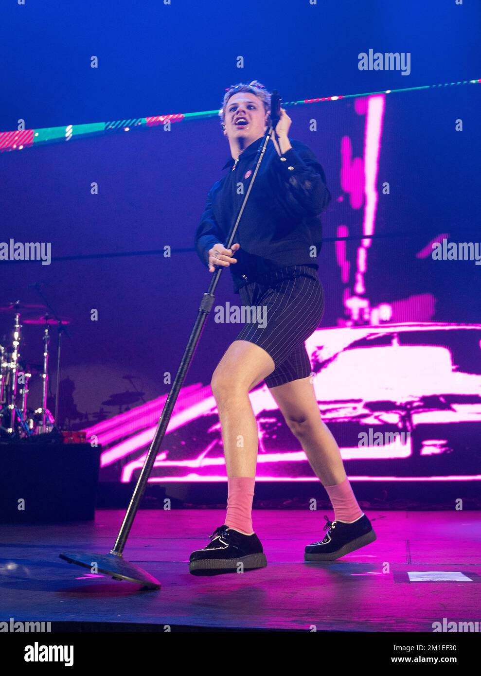YUNGBLUD performs onstage during Audacy's "KROQ Almost Acoustic