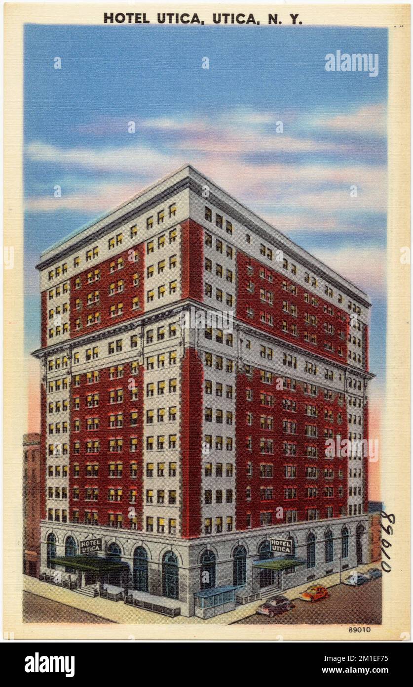 Hotel Utica, Utica, N. Y. , Hotels, Tichnor Brothers Collection