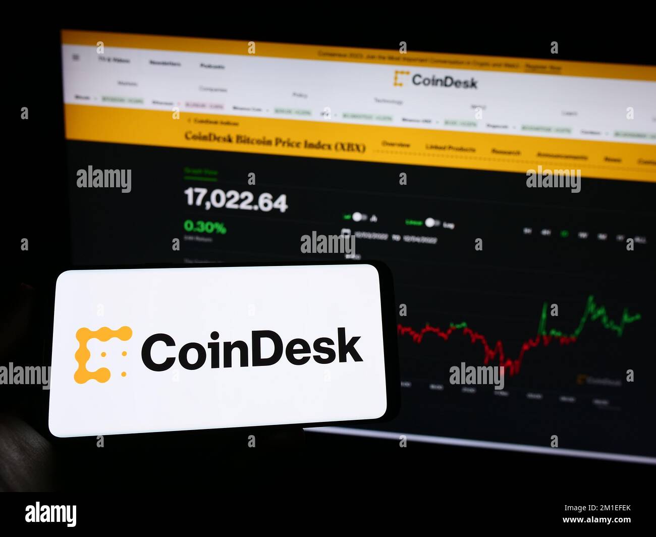 Crypto news hi-res stock photography and images - Alamy