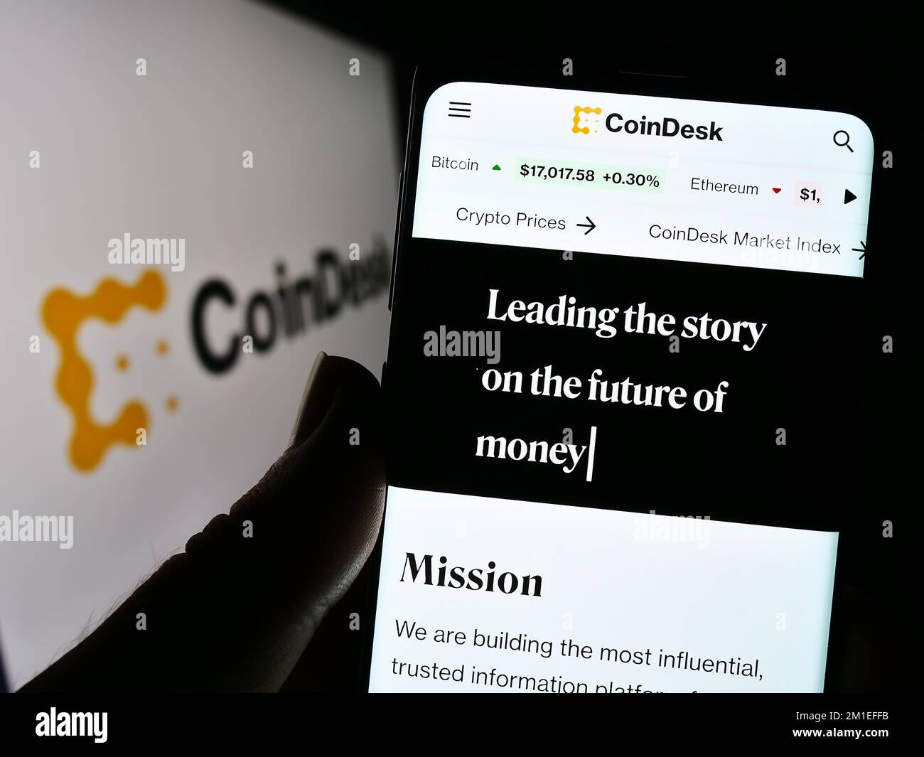 Crypto news hi-res stock photography and images - Alamy