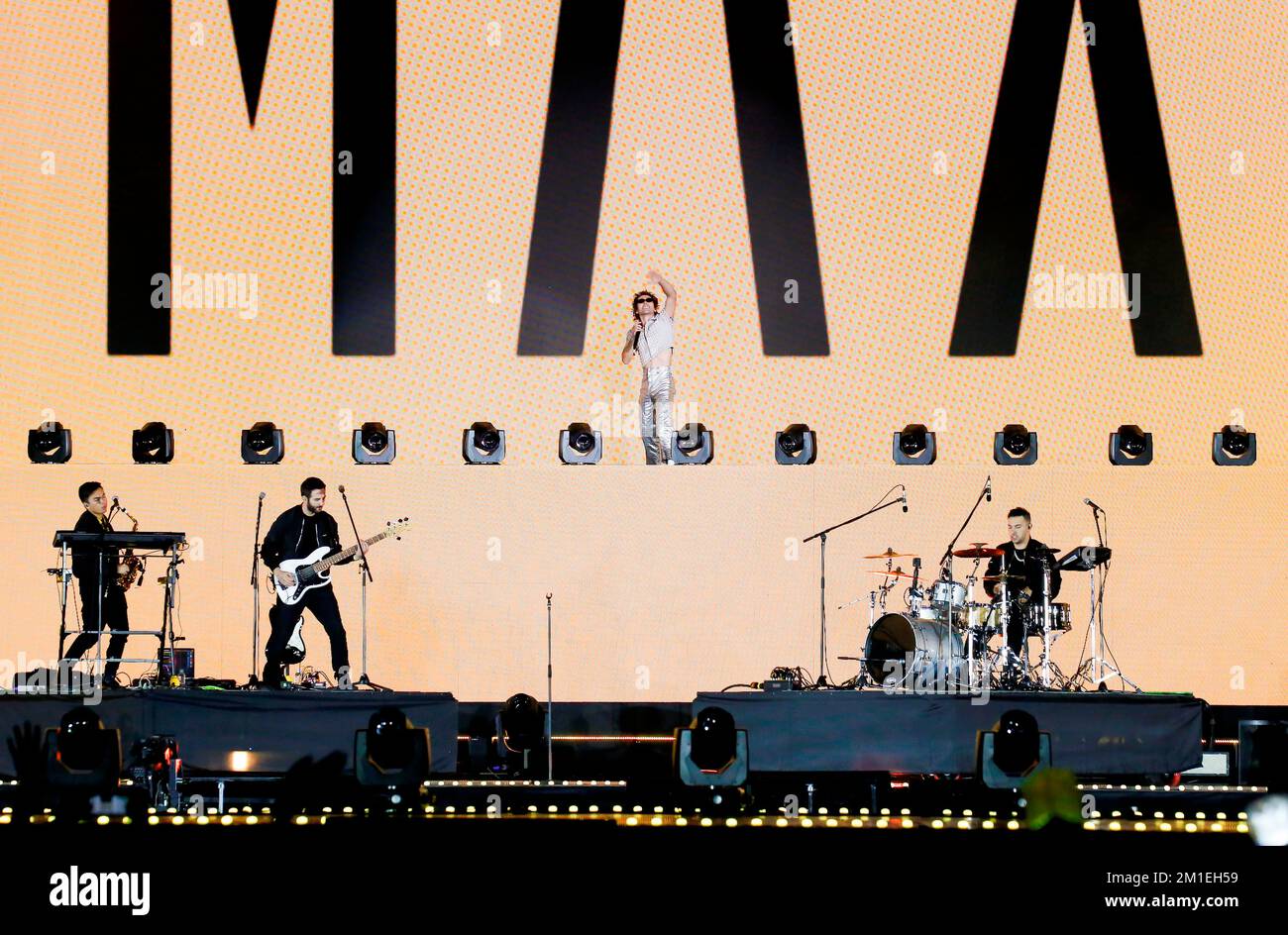 MAX, Oct 7, 2022 : American singer MAX performs during the-K Concert ...