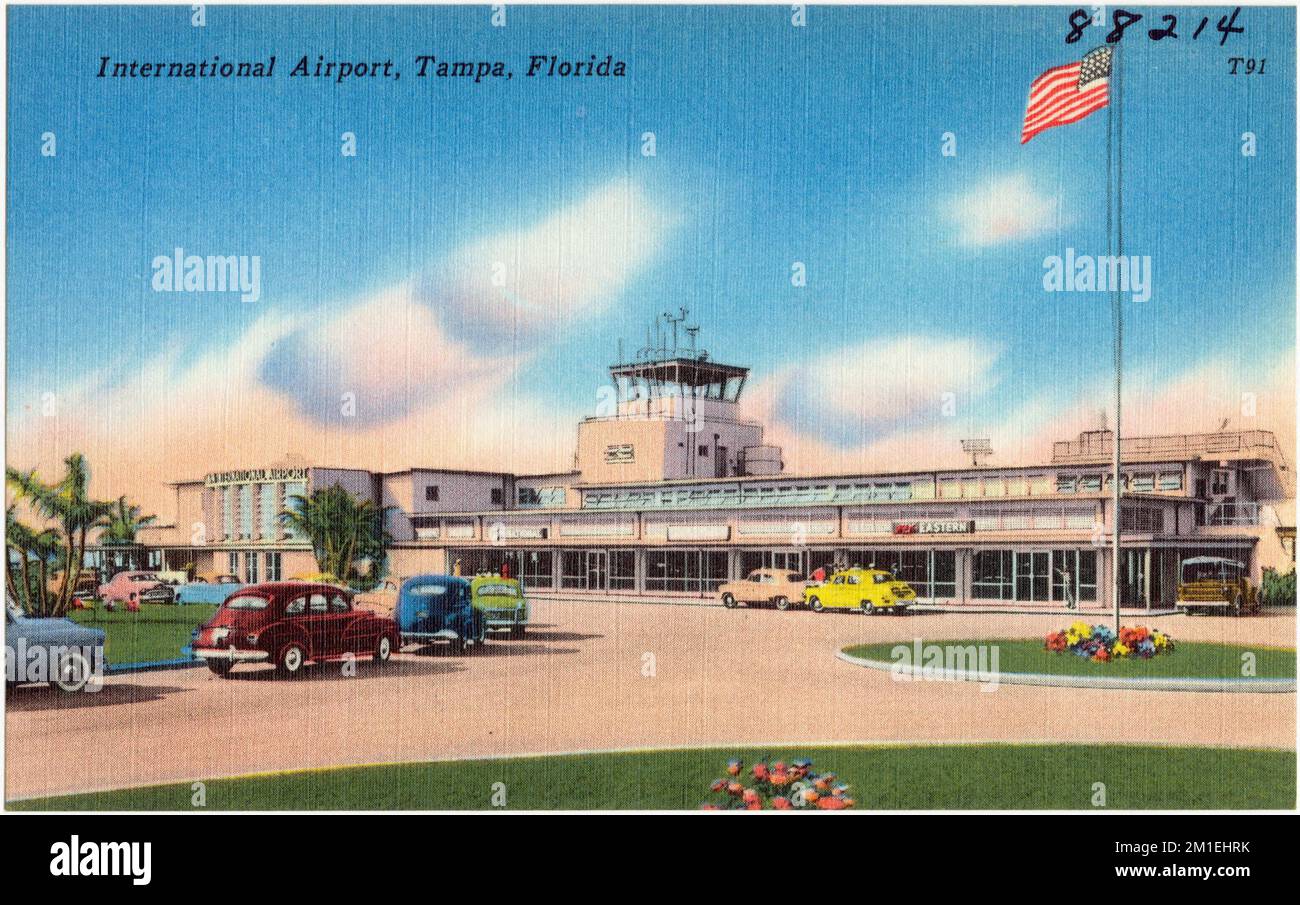 International Airport, Tampa, Florida , Airports, Tichnor Brothers