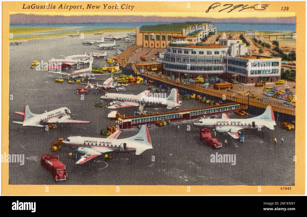 LaGuardia Airport, New York City , Airports, Tichnor Brothers