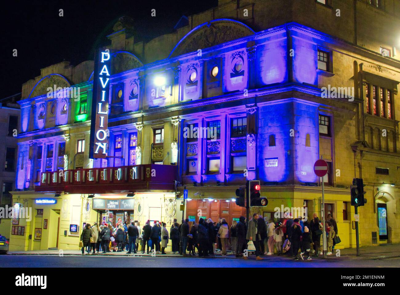 Pavilion theatre located on Renfield Street Glasgow, Scotland, UK Stock Photo Alamy