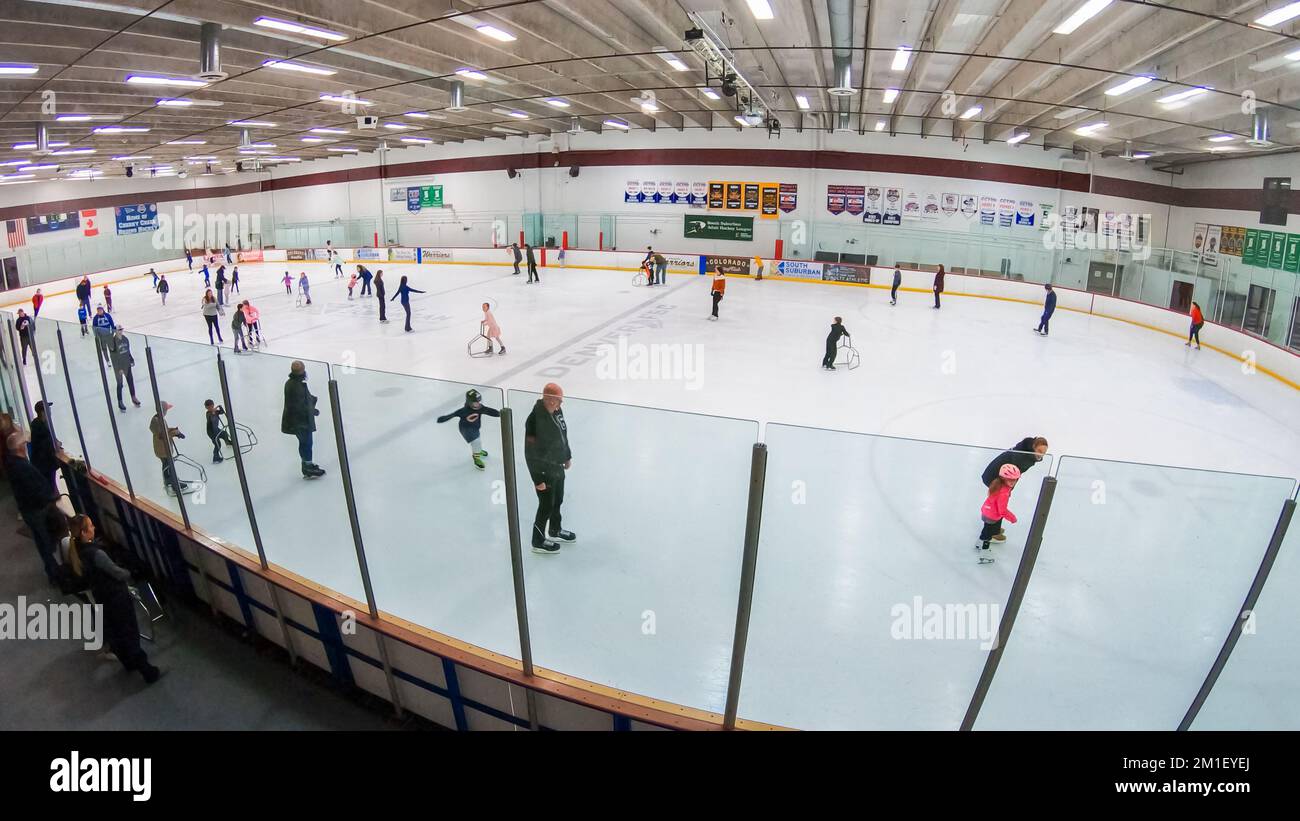 Denver colorado ice skating hires stock photography and images Alamy