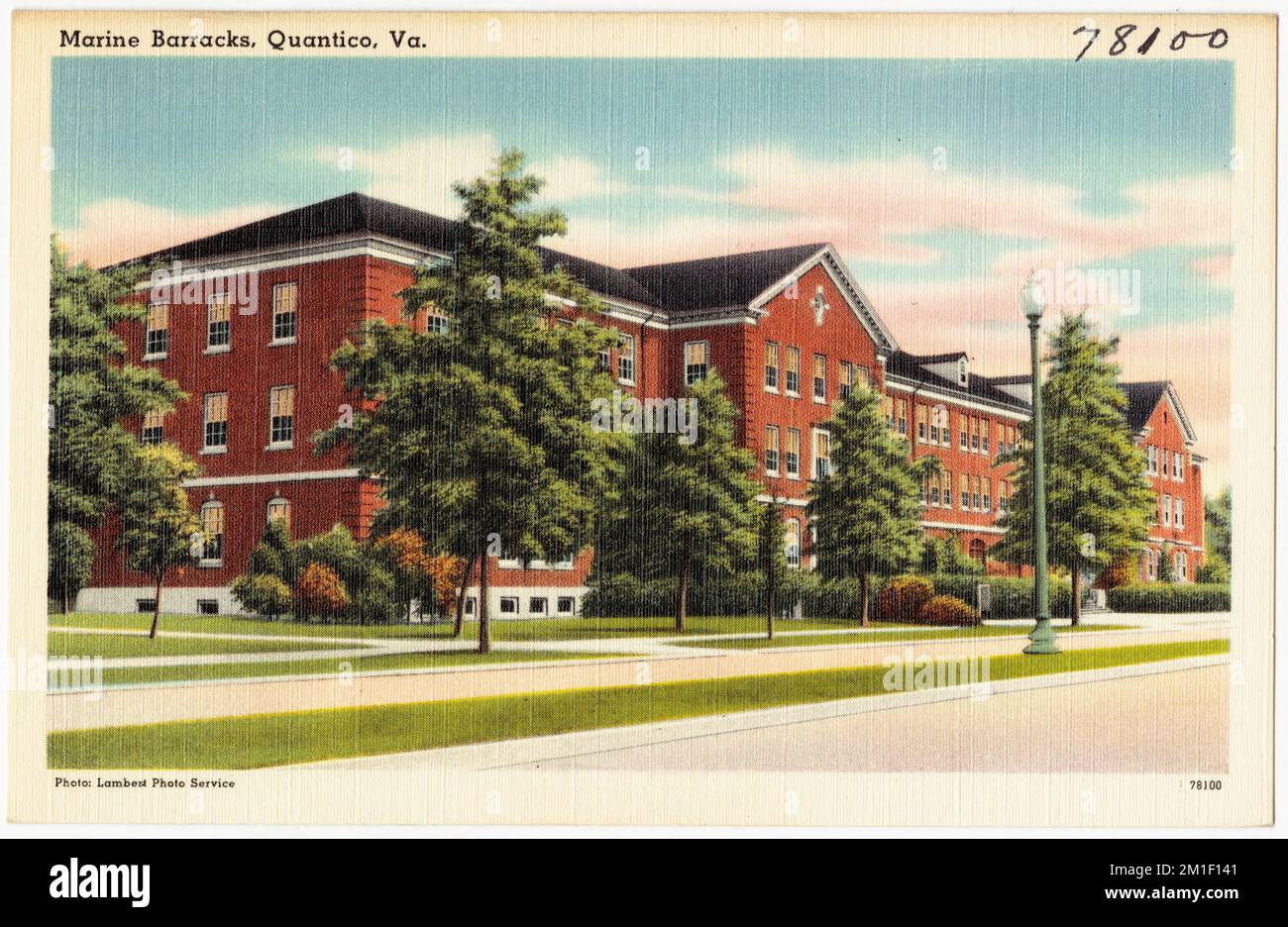 Marine Barracks, Quantico, Va. , Military facilities, Tichnor Brothers