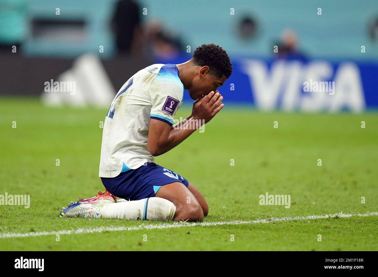England's Jude Bellingham during the FIFA World Cup Quarter-Final match ...
