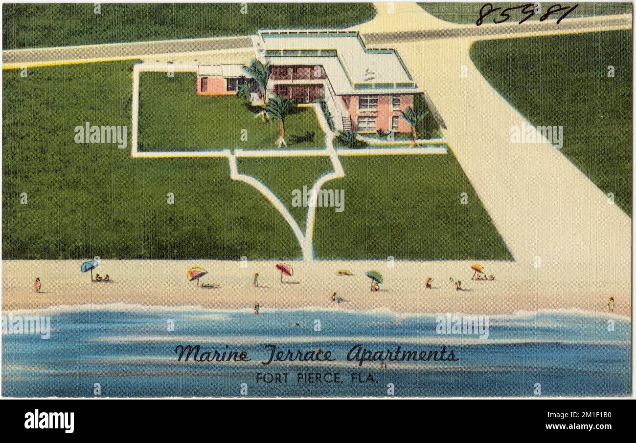 Marine Terrace Apartments, Fort Pierce, Fla. , Houses, Tichnor Brothers