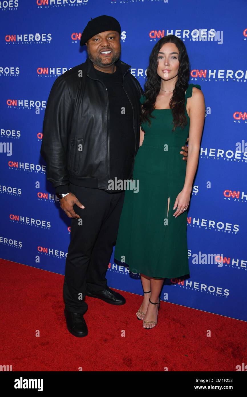 Damon Elliott and Serena Robinson attend the 16th annual CNN Heroes An