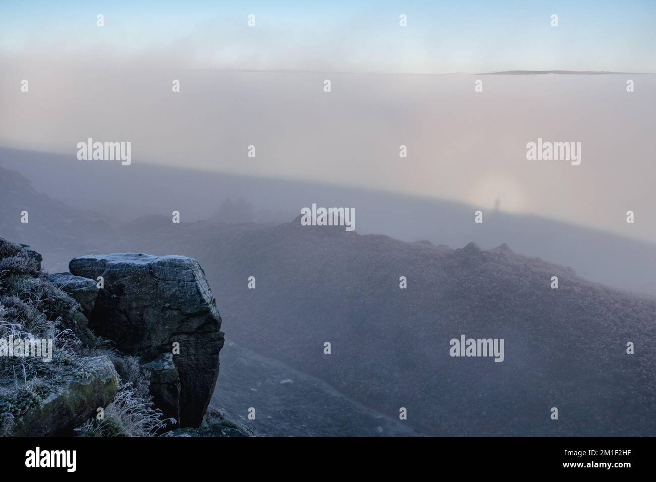 12 December 2022 Rare brocken spectre weather phenemonon delights