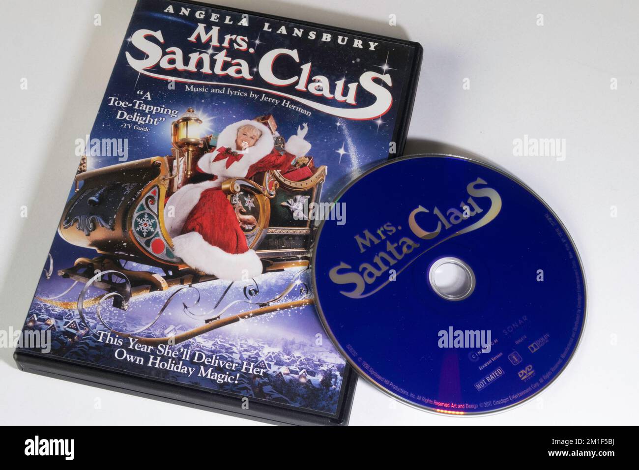 Angela Lansbury stars in the 1996 TV musical 'Mrs. Santa Claus', USA Stock Photo
