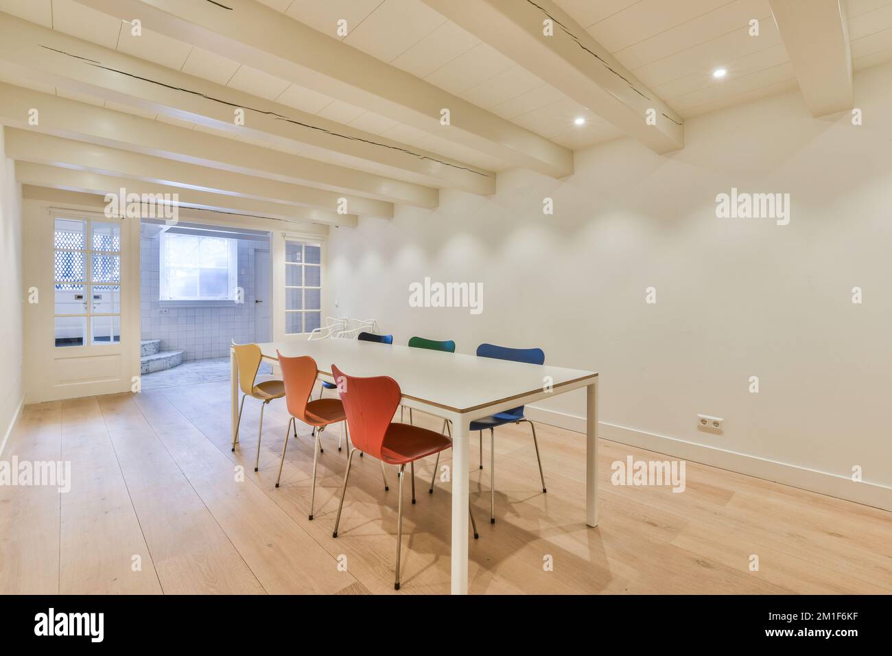 Luxury and beautiful dining room interior design Stock Photo - Alamy