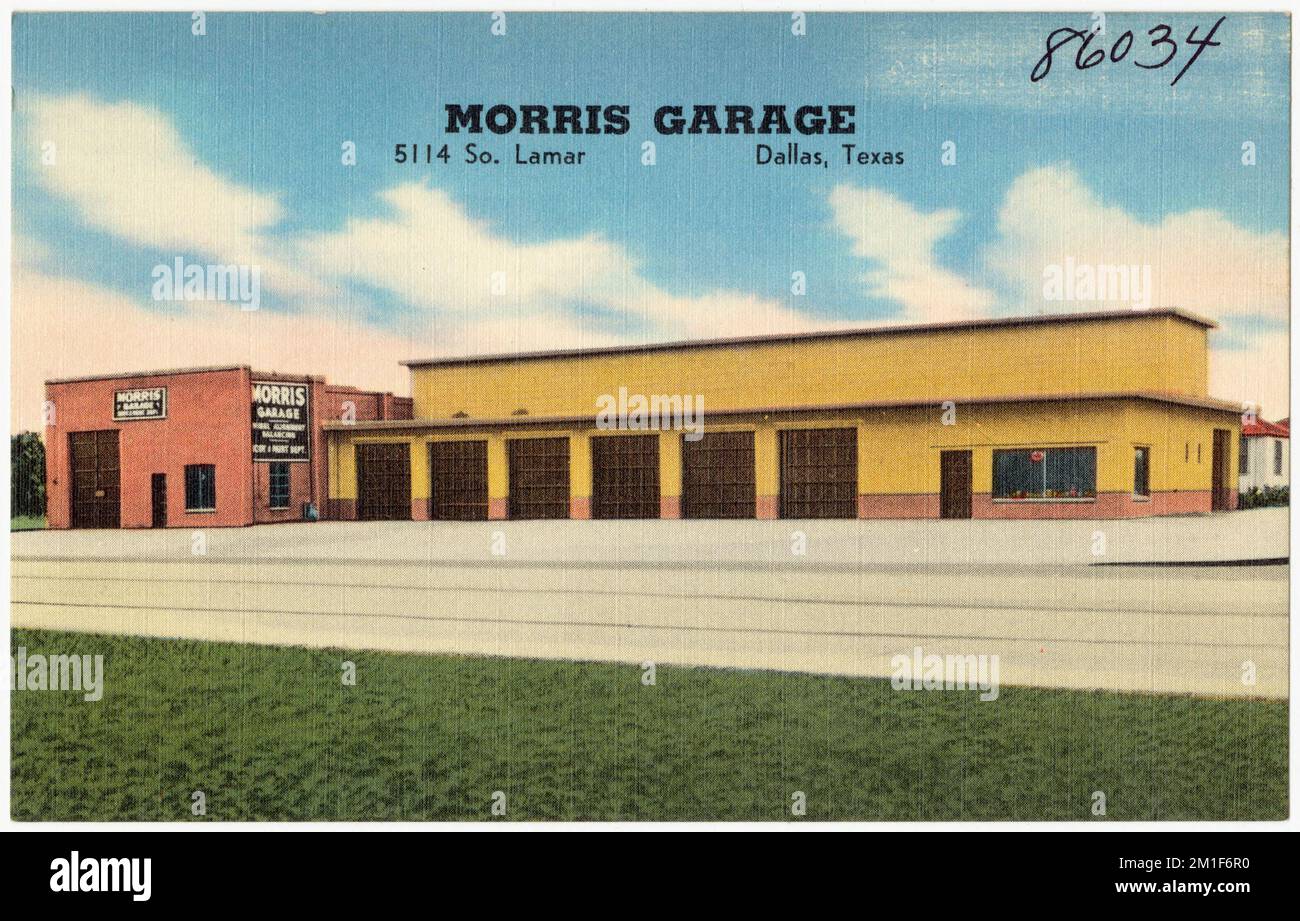 Morris Garage, 5114 So. Lamar, Dallas, Texas , Commercial facilities, Tichnor Brothers