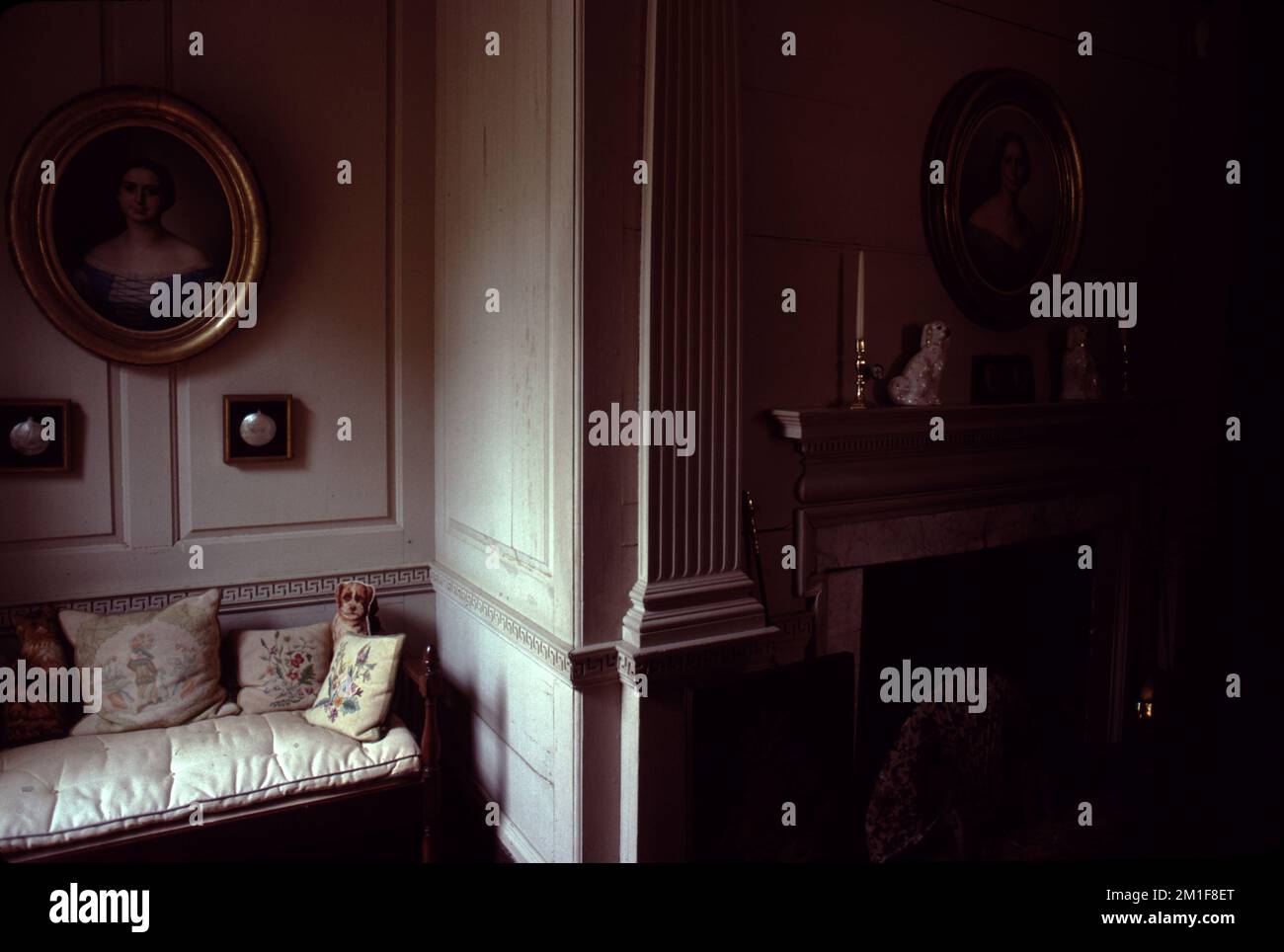 Hopewell, VA. U.S.A. 5/1984. Shirley Planation on the James River has