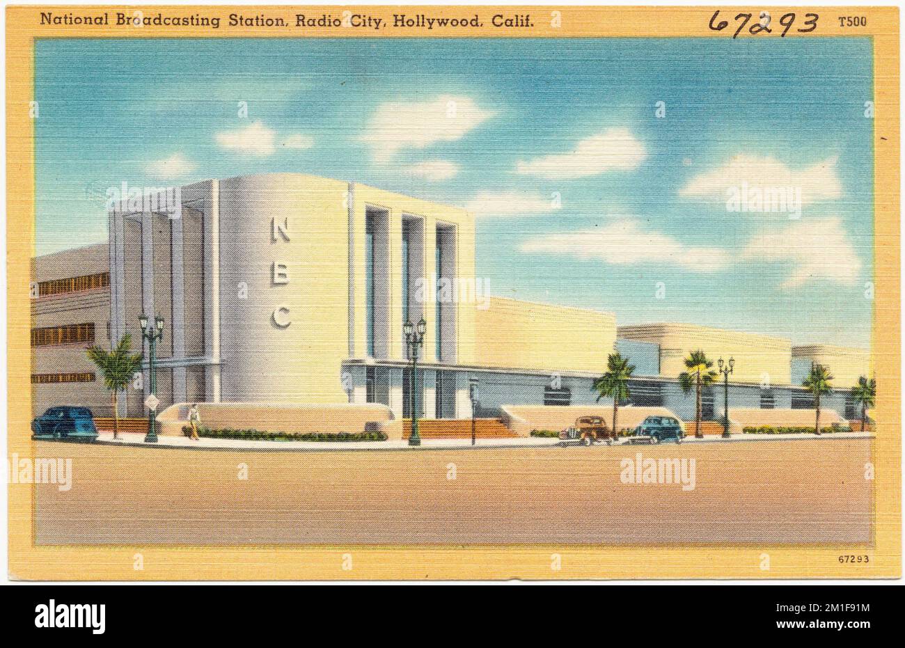 National Broadcasting Station, Radio City, Hollywood, Calif