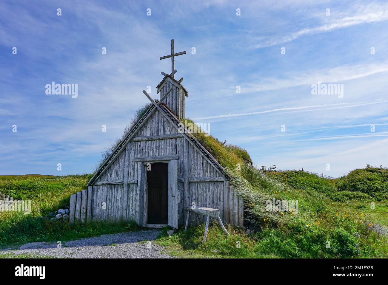 Norstead, Newfoundland, Canada The chapel at the Norstead Viking