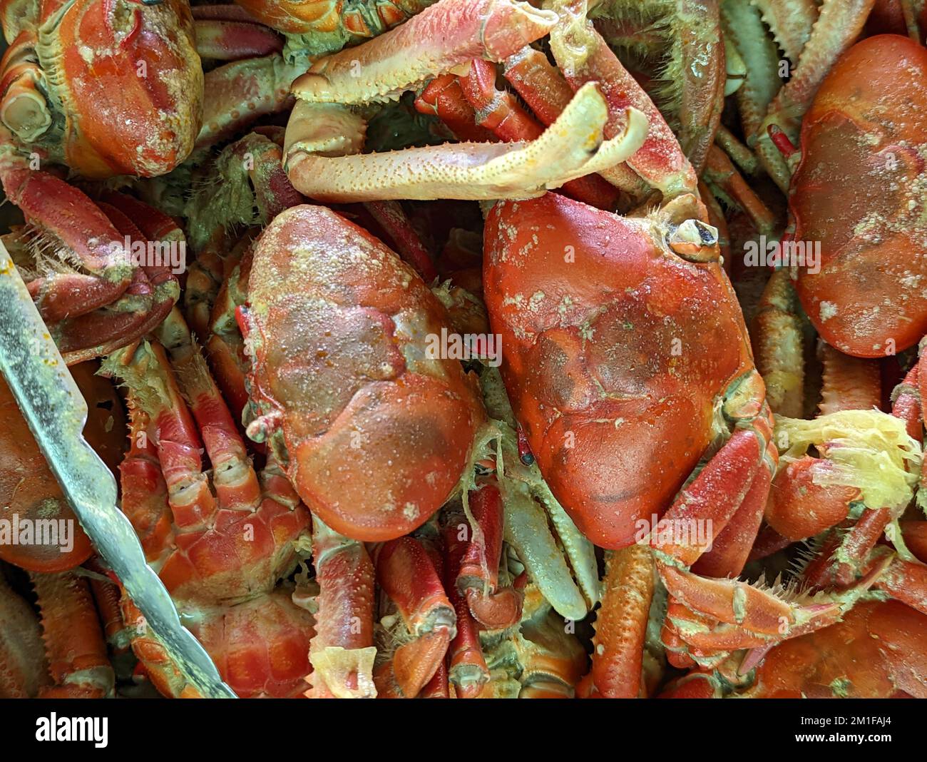 typical dish in ecuador of boiled crab Stock Photo