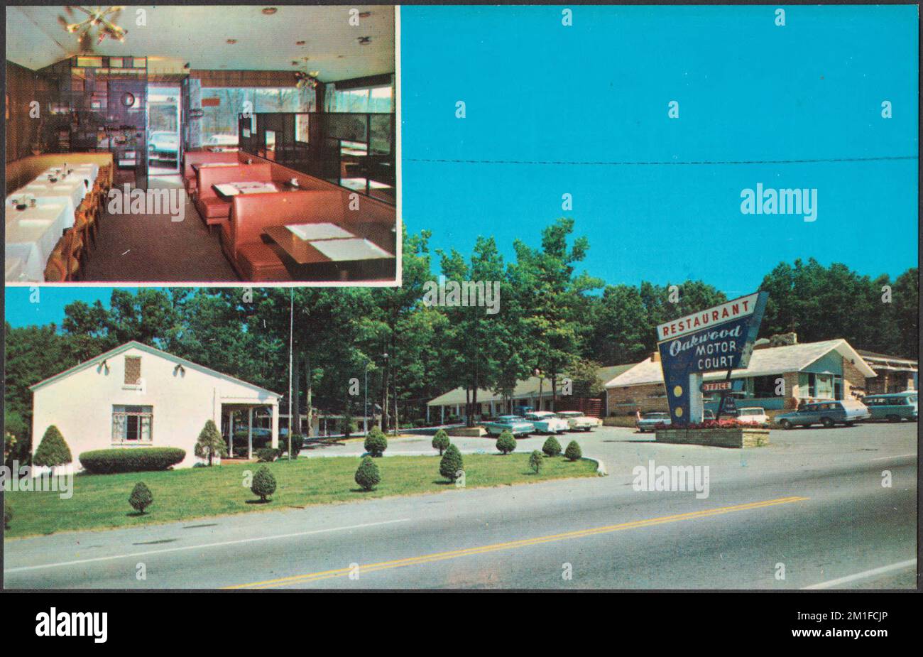 Oakwood Motor Court Princeton West Virginia Motels Tichnor