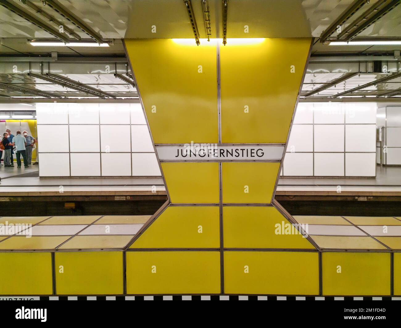 The Jungfernstieg SBahn station in Hamburg, Germany Stock Photo Alamy