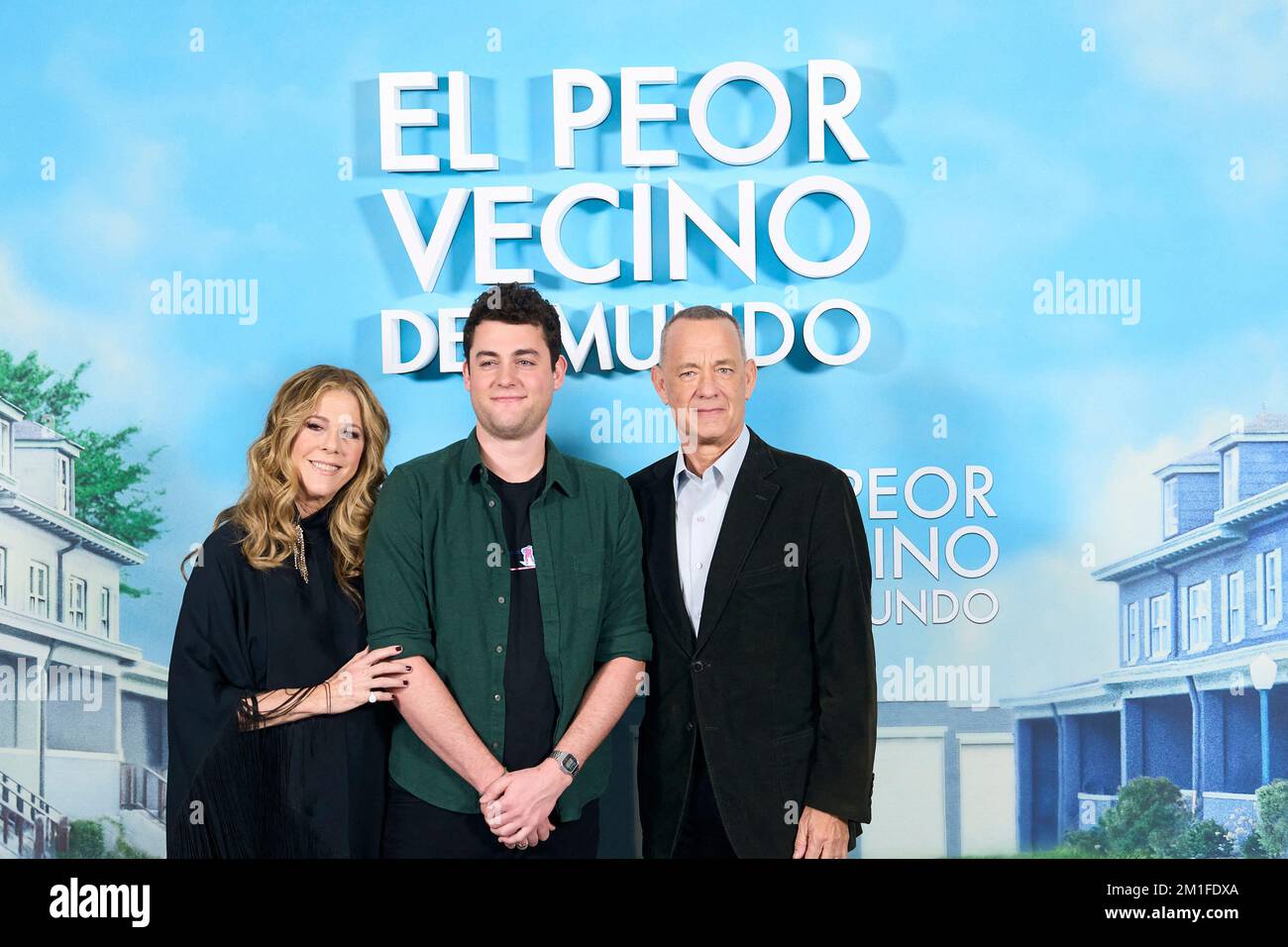 Tom Hanks, Rita Wilson, Truman Hanks attends ‘A Man Called Otto