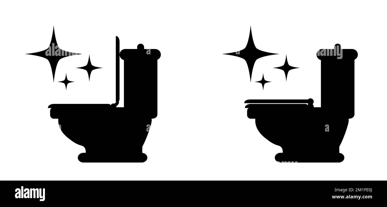 please keep toilet clean. WC icon or pictogram. toilets seat label
