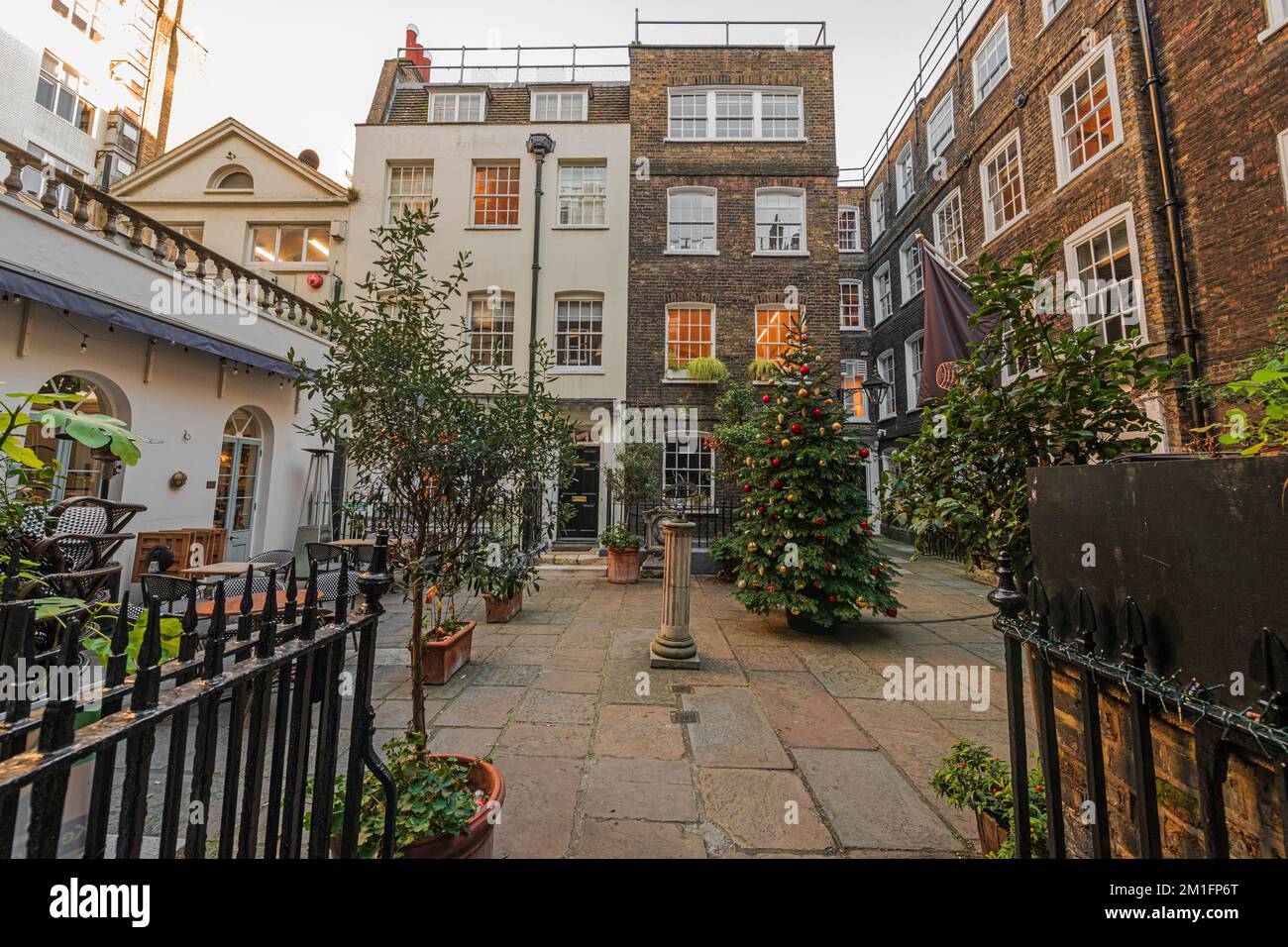 Pickering Place in St James's Mayfair, London, SW1 Stock Photo