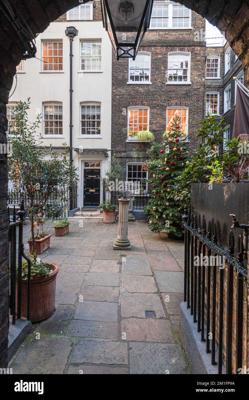 Pickering Place in St James's Mayfair, London, SW1. Stock Photo