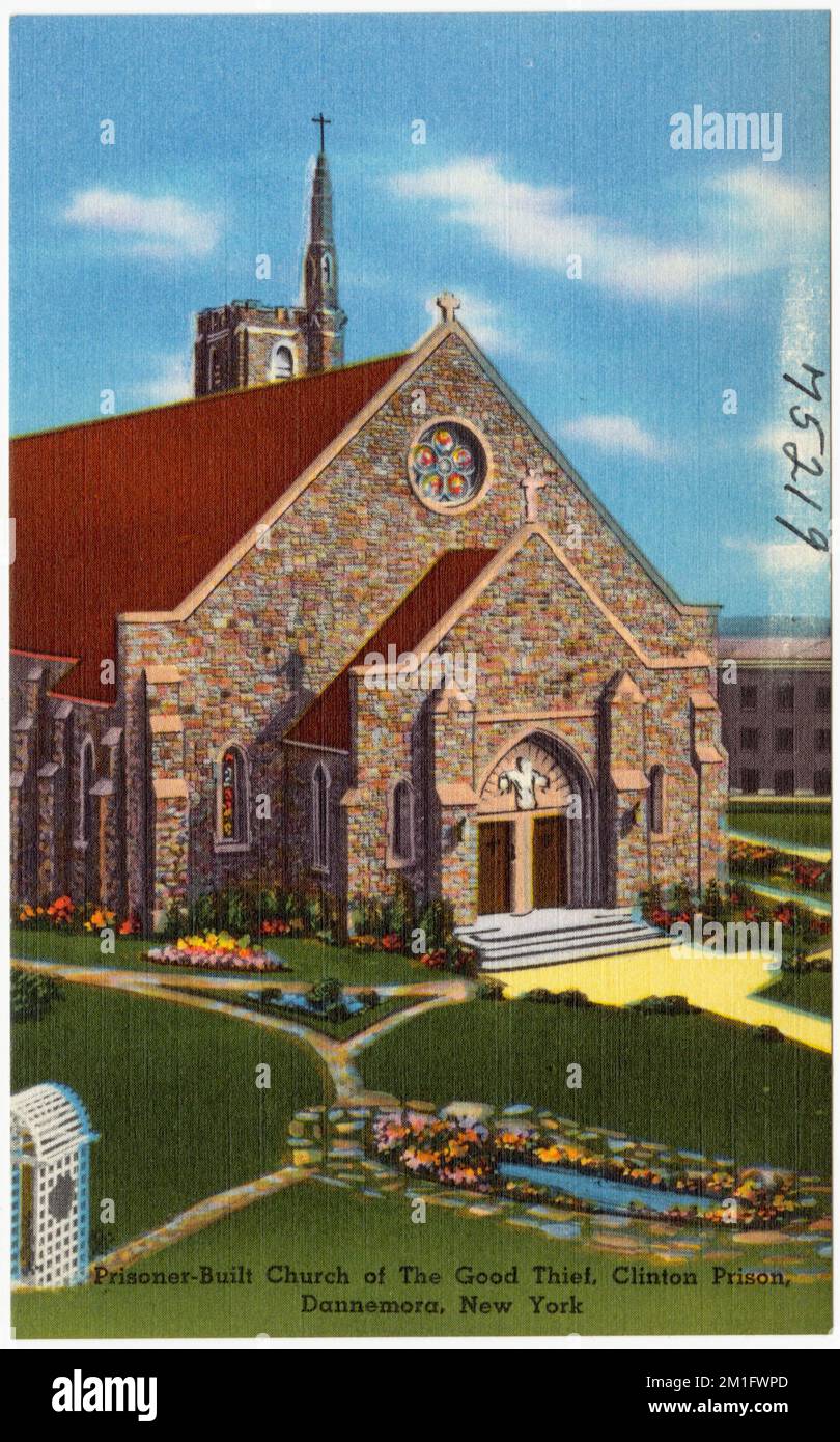 Prisonerbuilt Church of the Good Thief, Clinton Prison, Dannemora, New
