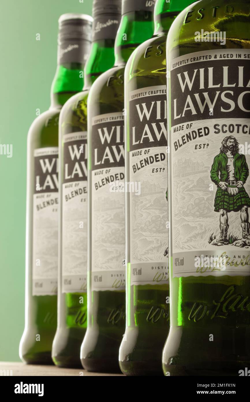 William lawson whisky hi-res stock photography and images - Alamy