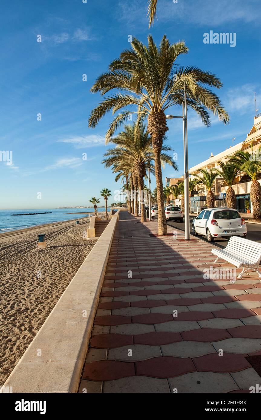 Aguadulce Beach, Roquetas de Mar, Almeria Stock Photo - Alamy
