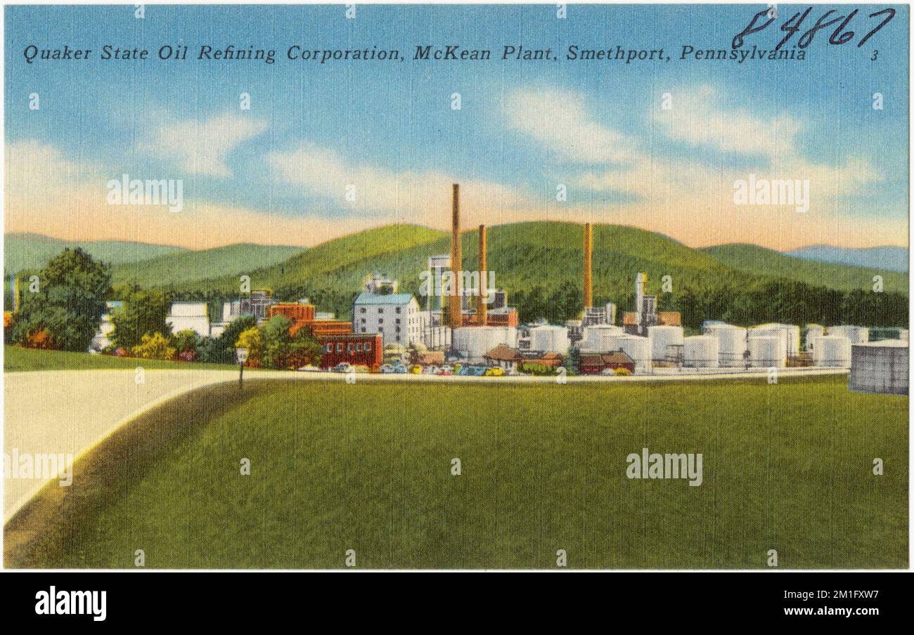 Quaker State Oil Refining Corporation, McKean Plant, Smethport