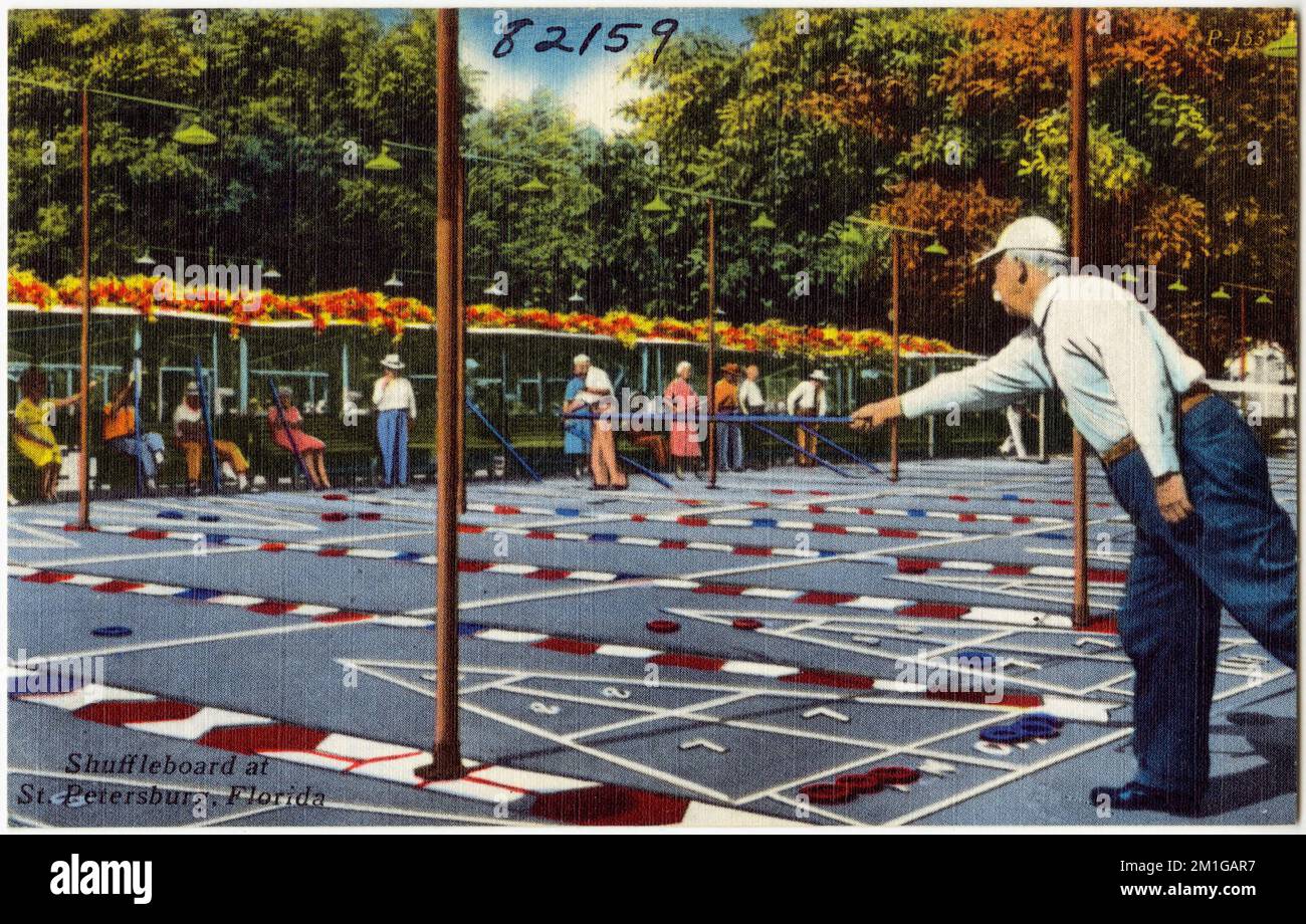 Shuffleboard at St. Petersburg, Florida , Sports & recreation