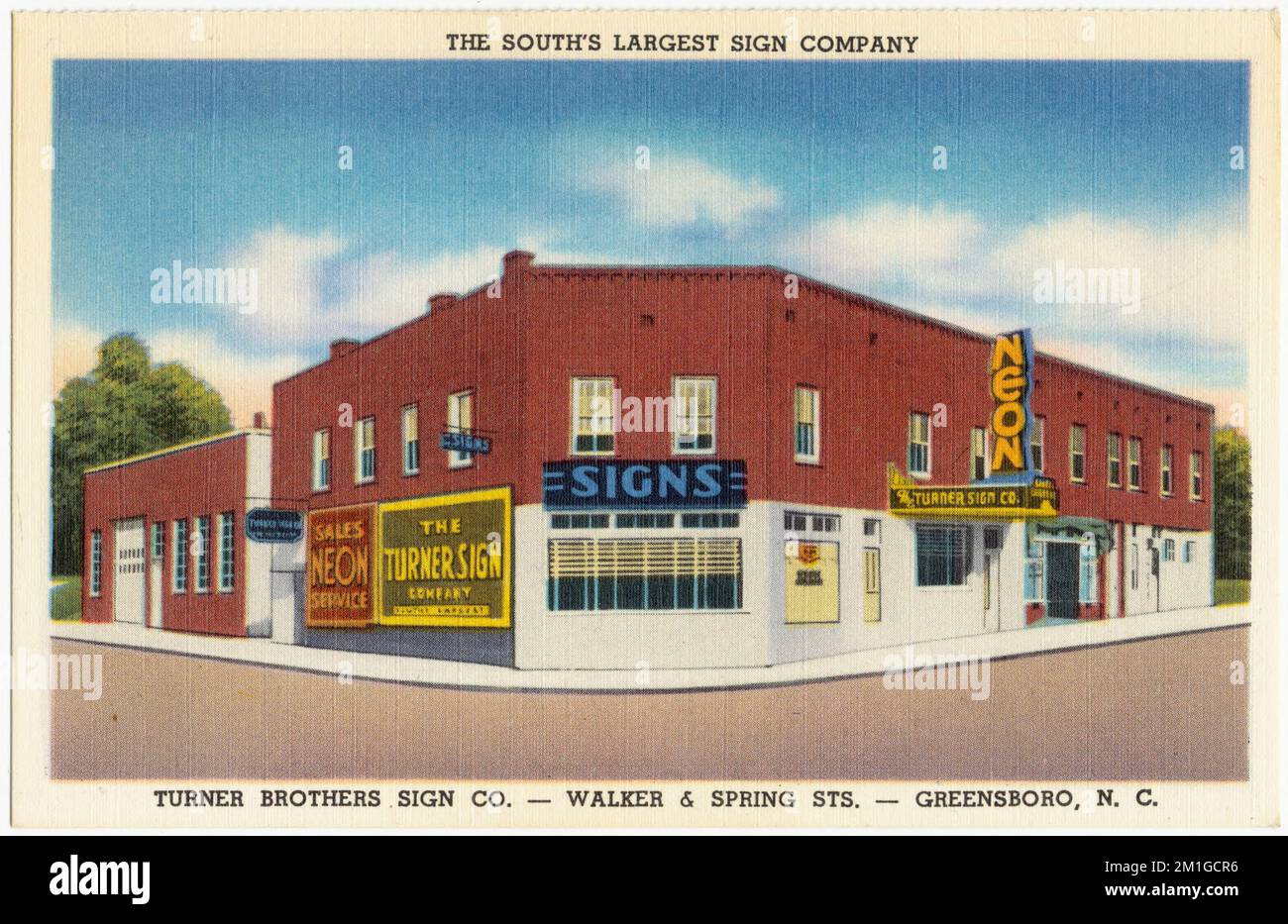 The South's largest sign company, The Turner Sign Co. Walker and